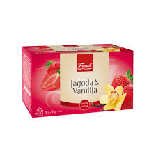 Franck aardbeien/vanilla thee 55g