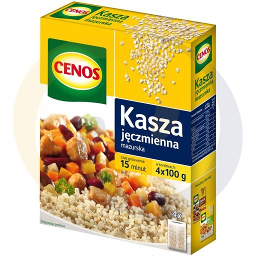Cenos Mazurska Gerstvlokken 400 g (4 x 100 g)