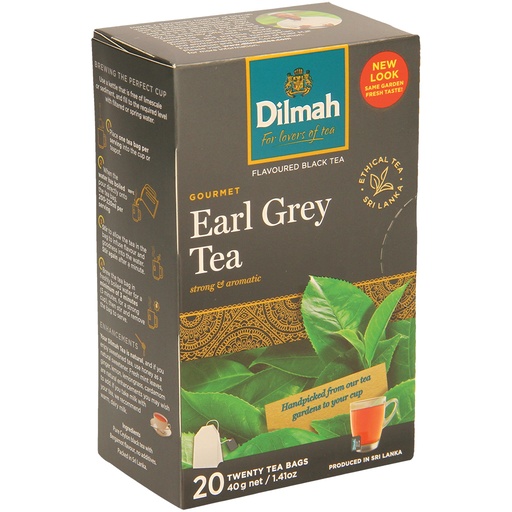 Aromatische Zwarte Thee met Bergamot-Smaak 20 x 2g