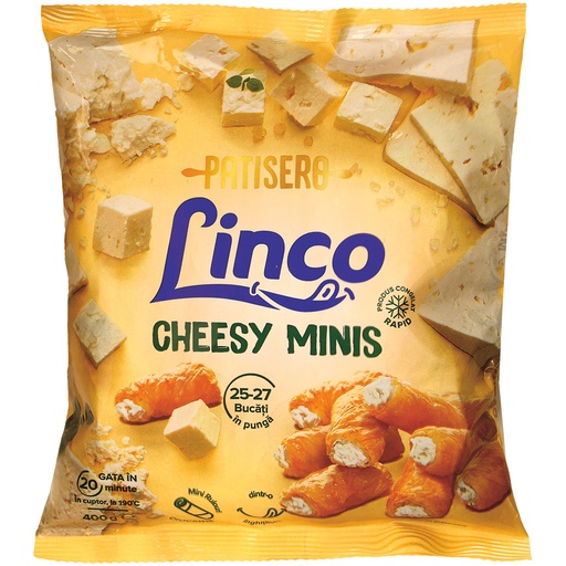 Mini-filodeeg gebak met een vulling van kaas, diepvries "Lin