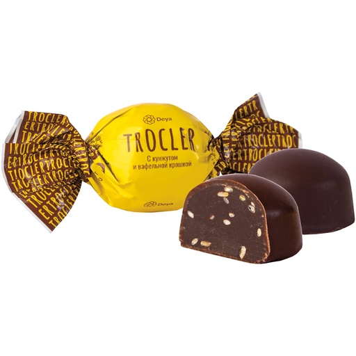 DEYA "Trocler" Confetti met sesam en wafelbrokjes, in cacaoh