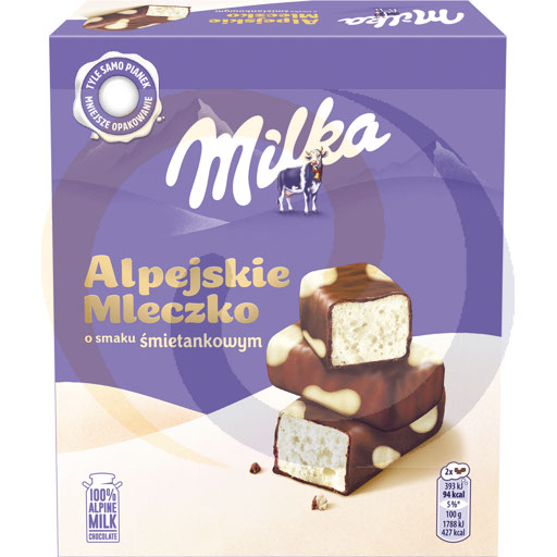 Альпийское молоко Милка, счастливые коровы 330 г/8 шт. Монде