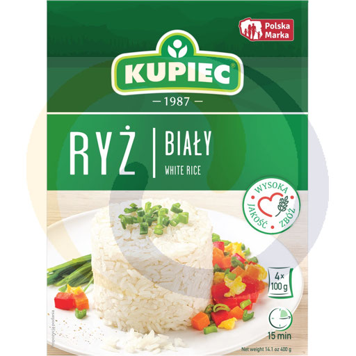 Kupiec Lange Graan Witte Rijst 400 g