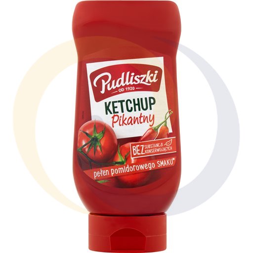 Pudliszki Hot Tomato Ketchup 480 g