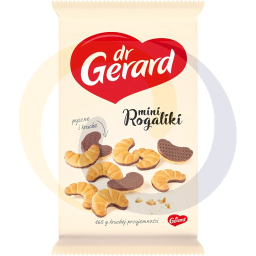 Dr.Gerard Mini Croissants met Cacaoglazuur 165 g