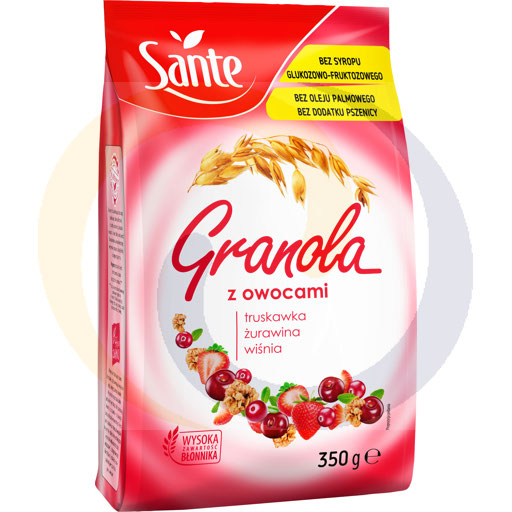 Гранола с фруктами 350г / 14шт Sante