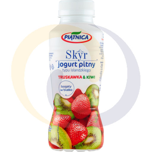 SKYR drinkyoghurt aardbei kiwi 350g/12 stuks OSM Piątnica