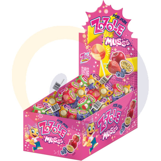 Zozole Muss lollipops mix van smaken 10g/40st/10dozen Mieszk
