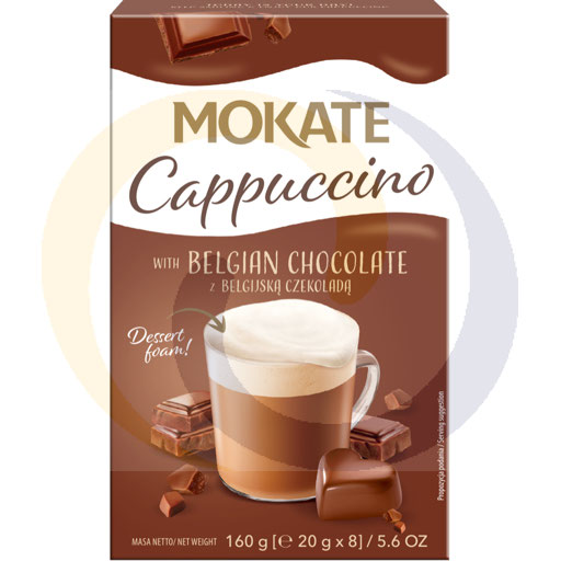 Mokate Cappuccino met Belgische Chocolade
