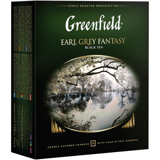 Zwarte thee, gearomatiseerd - Earl Grey 100 x 2g