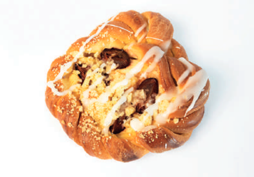 Gebak met pruimen 100g