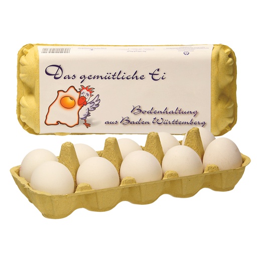 Verse eieren van scharrelhoudingen