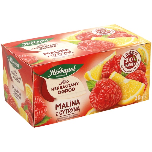 Ароматизированный фруктовый чай с малиной и цедрой лимона, 2