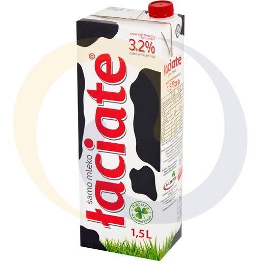 Лаккандское UHT молоко 3,2% жира 1,5 л