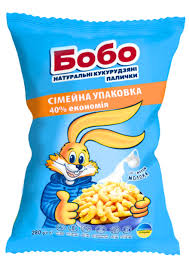 Bobo ongeglazuurde maïssticks met melksmaak 280g