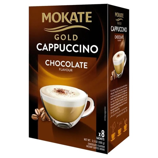 Mokate gold cappuccino met chocolade smaak