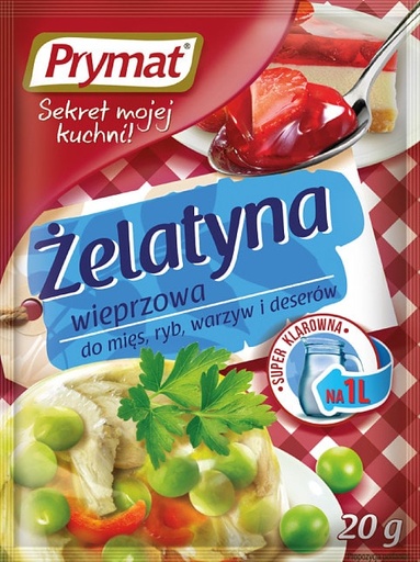 Varkensgelatine 20 g Prymat