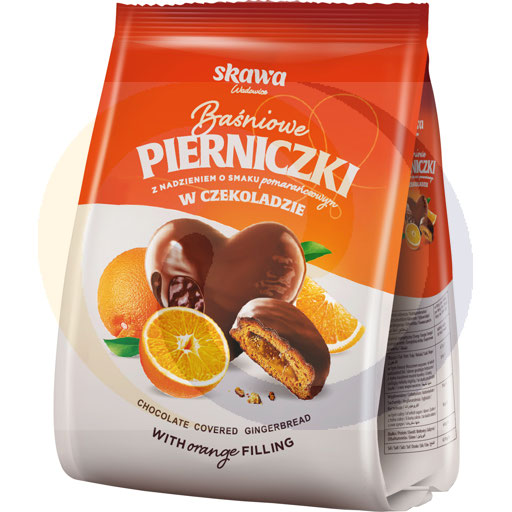 Peperkoekkoekjes met sinaasappelvulling 150g/12st Skawa