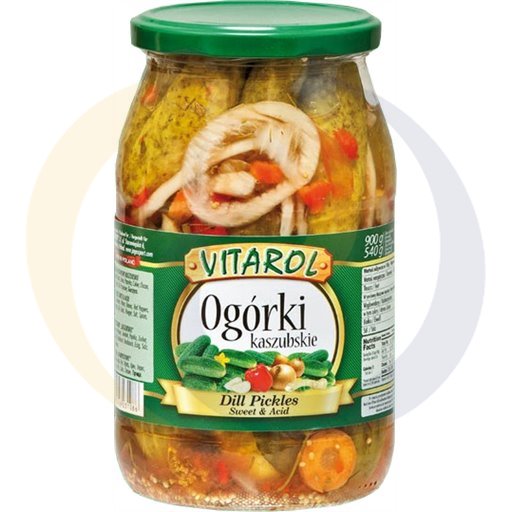 Kaszubische komkommers 900g / 8st Vitarol