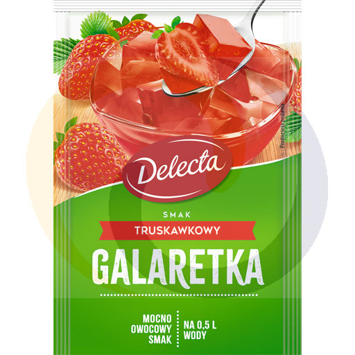 Aardbeiengelei 70g/20st Delecta