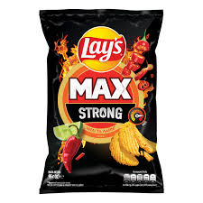 FRITO LAY Lays Strong pittige chili en limoen chips 120g