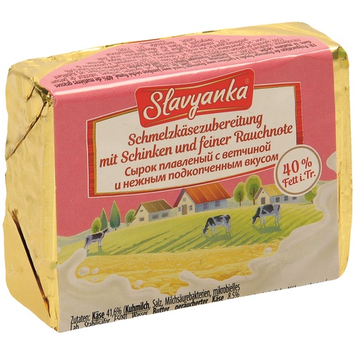 Smeltkaasbereiding met gerookte kaas en gerookte gedroogde h