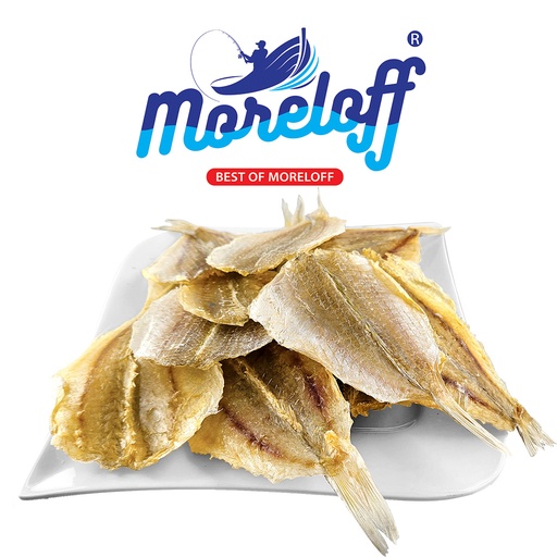 MORELOFF Snack van goudstrepen zeeprik, gezouten, gedroogd.