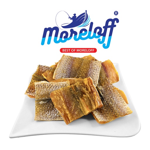MORELOFF Snack van Grote Hagedisvis Filet, gezouten, gedroog