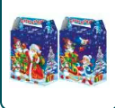 Opvouwbare kerstgeschenkdoos