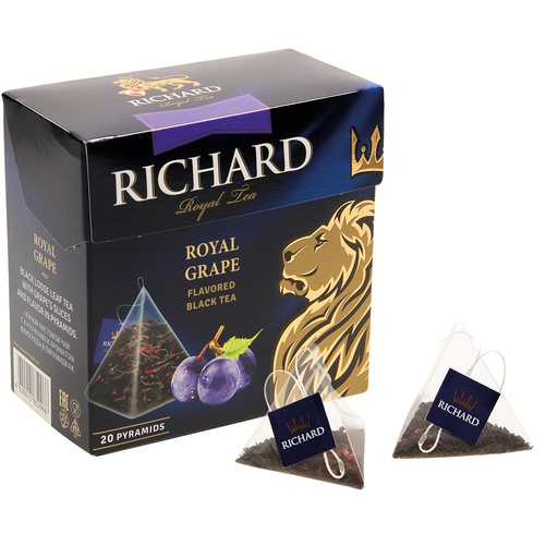 Gegarandeerde thee - druivensmaak, verfijnd met rozijnen