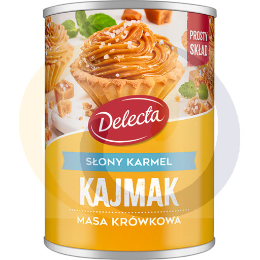 Каймак-фадж масса с сладким карамелем 400г/6 шт Delecta
