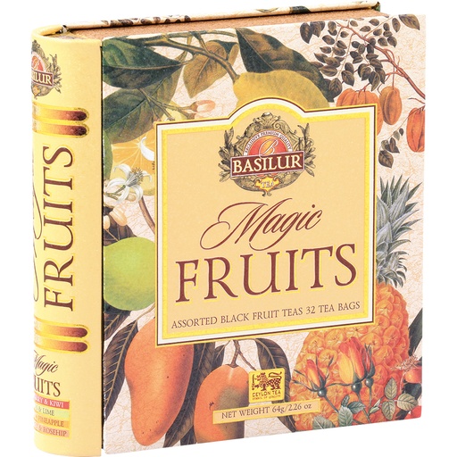 Theemix van 4 soorten zwarte ceylonthee "Basilur Magic Fruit