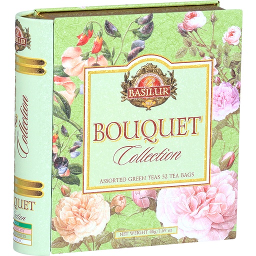 Theemix "Basilur Bouquet Collection" van 4 soorten