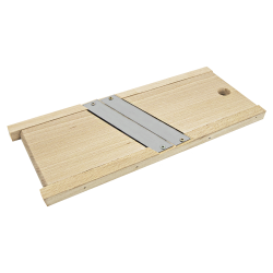 Houten snijplank, Karpaats beukenhout, 2 roestvrijstalen mes