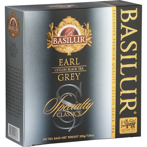 "Basilur Earl Grey" Zwarte ceylonthee