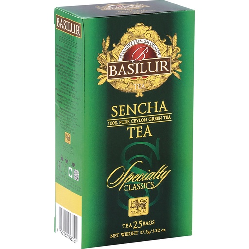 "Basilur Sencha" Groene ceylonthee.