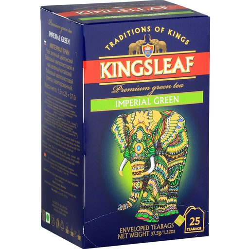"Kingsleaf Imperial Green" Theemengsel