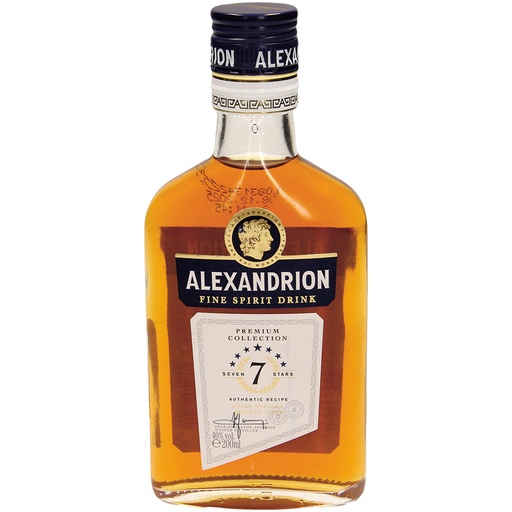 Gedenkschapsdrank "Alexandrion 7*, 40% vol.