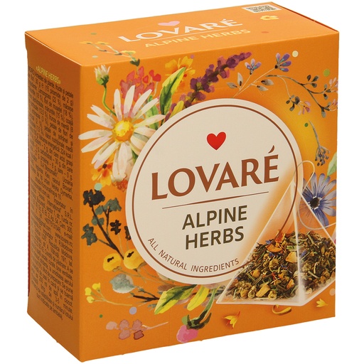 Lovare Alpenkruiden - Kruidenthee met bloemblaadjes