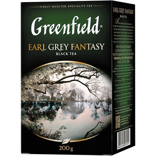 GREENFIELD "Earl Grey Fantasy" Zwarte ceylonthee