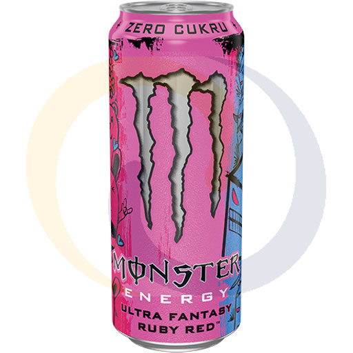 Energy Monster Ult. Ruby Red kan 0.5l/12s DRS Coca-Cola