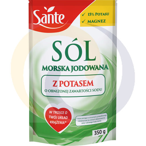 Sante Laag Natrium Zeezout 350 g