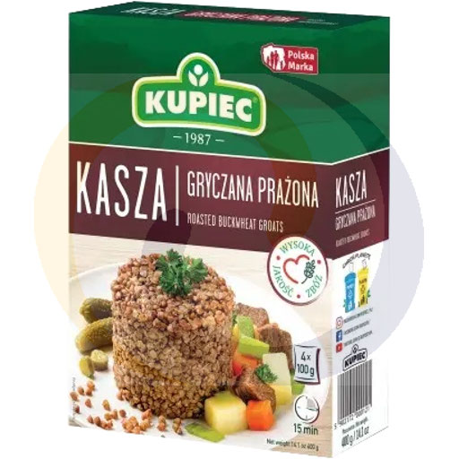 Крупа гречневая жареная Купец 400 г (4 пакета)