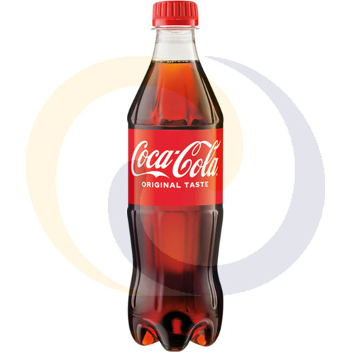 Koolzuurhoudende drank. Coca-Cola pet 0,5l/18 stuks. DRS Coc