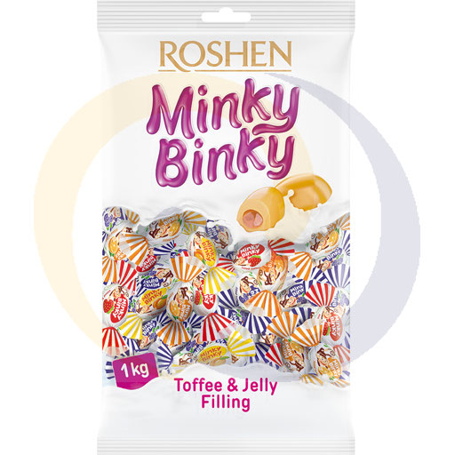 Мягкие конфеты Minky Binky 1,0 кг/6 шт Roshen