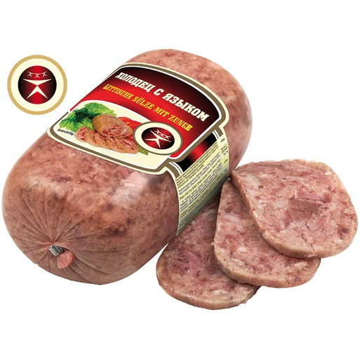 Латвийский холодец с языком