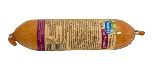 Gerookte smeltkaas met knoflook, vetgehalte