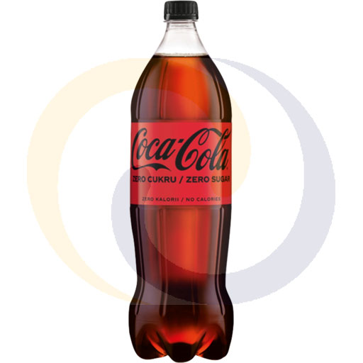 Koolzuurhoudende drank. Coca-Cola Zero pet 1,5l/9 stuks. DRS