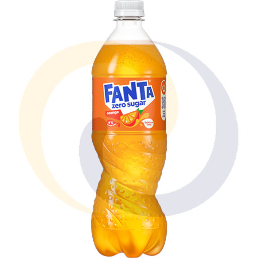 Koolzuurhoudende drank. Fanta Oran. Zero pet 0,85l/12 stuks.