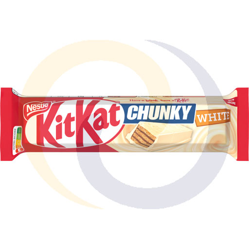 KitKat Chunky witte reep 40g/36st Nestlé